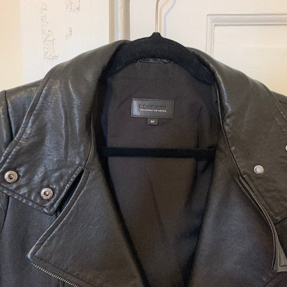 Mackage Kenya Black Leather Jacket - Picture 5 of 6
